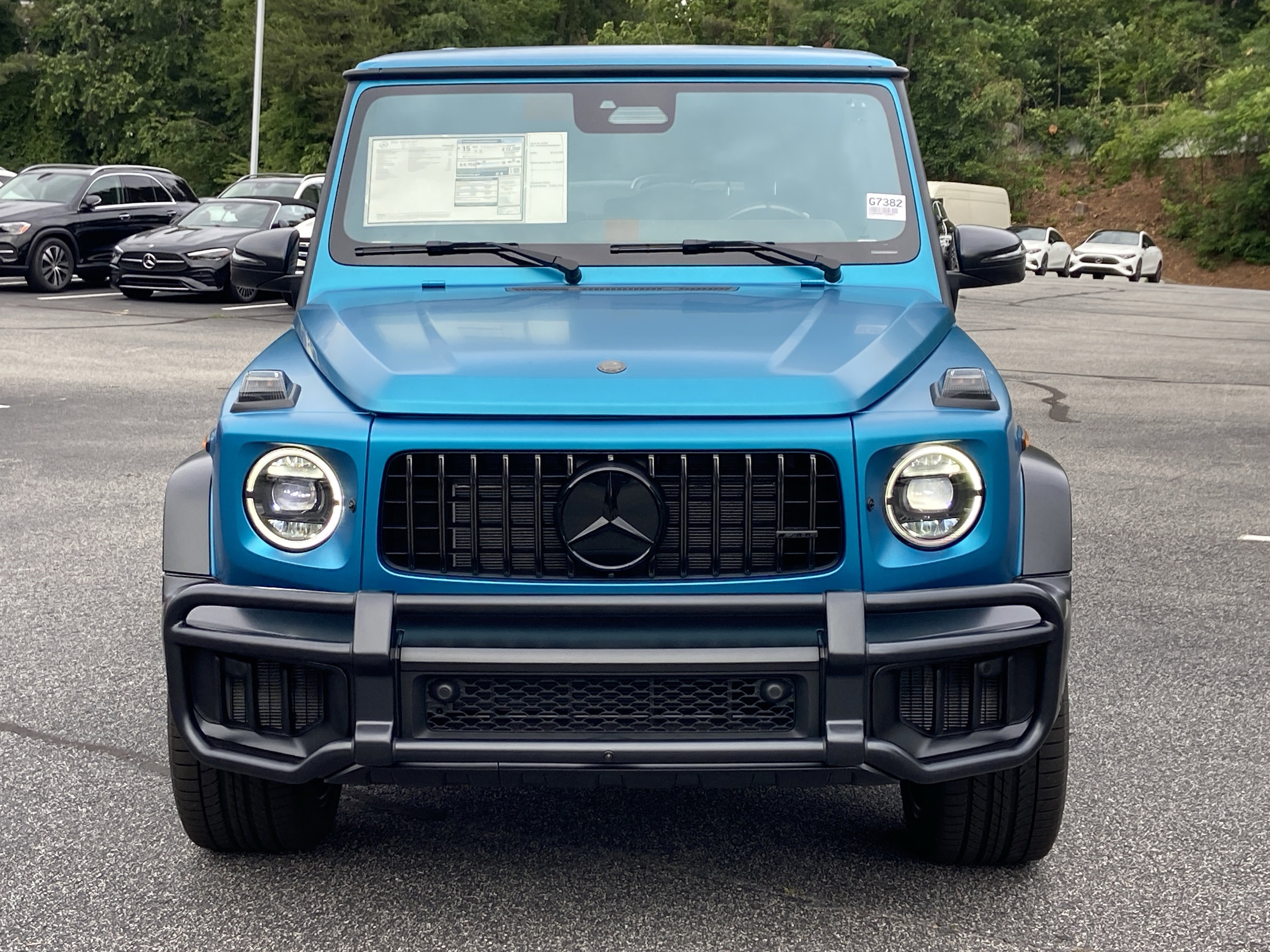 New 2026 MANUFAKTUR hyper blue magno Mercedes-Benz AMG® G 63 SUV image 3