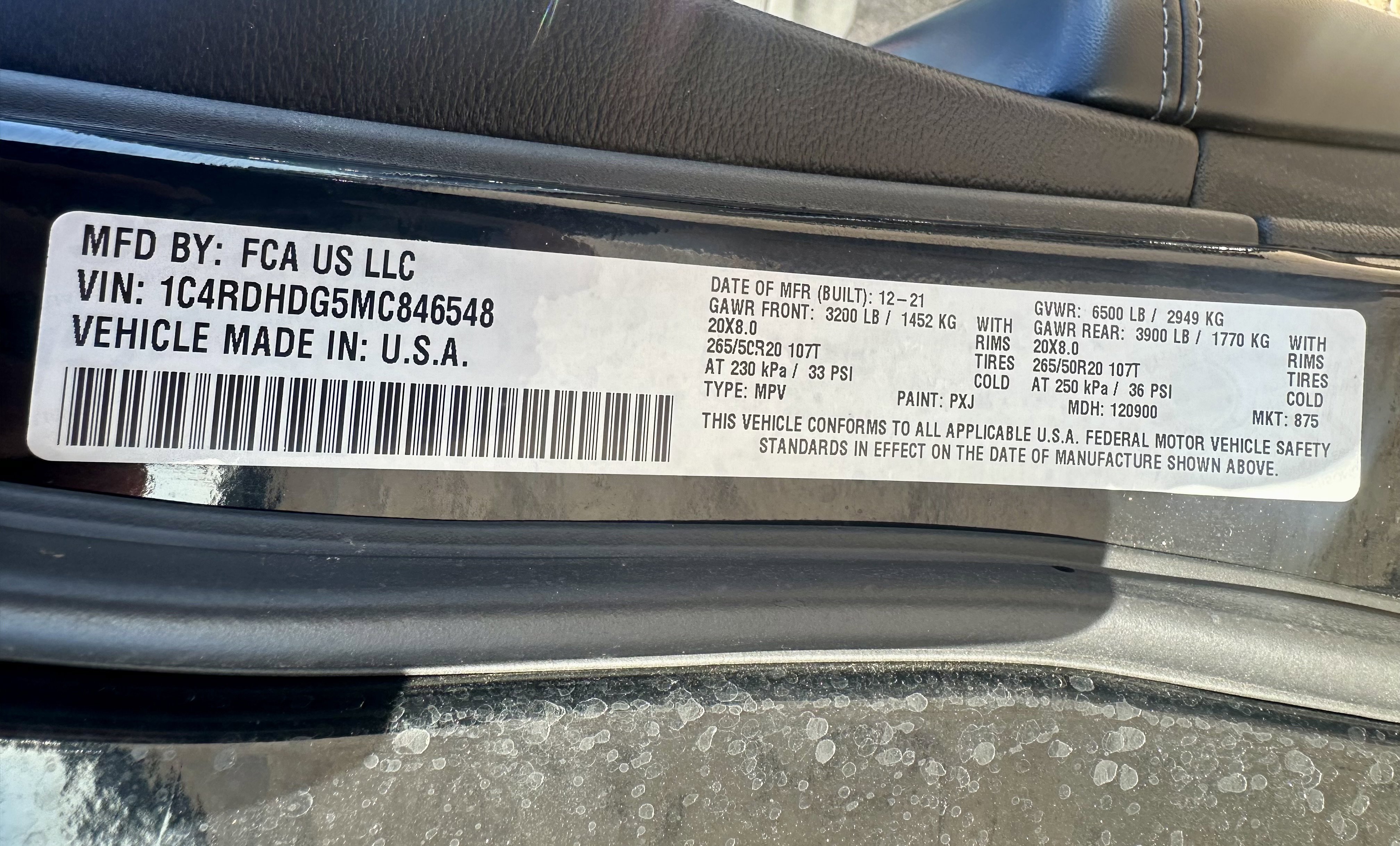 Used 2021 DB Black Clearcoat Dodge GT Plus image 10