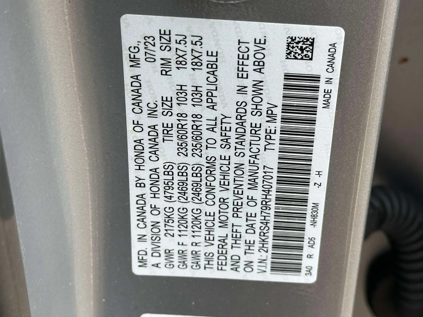 Certified Used 2024 Gray Honda EX-L image 23
