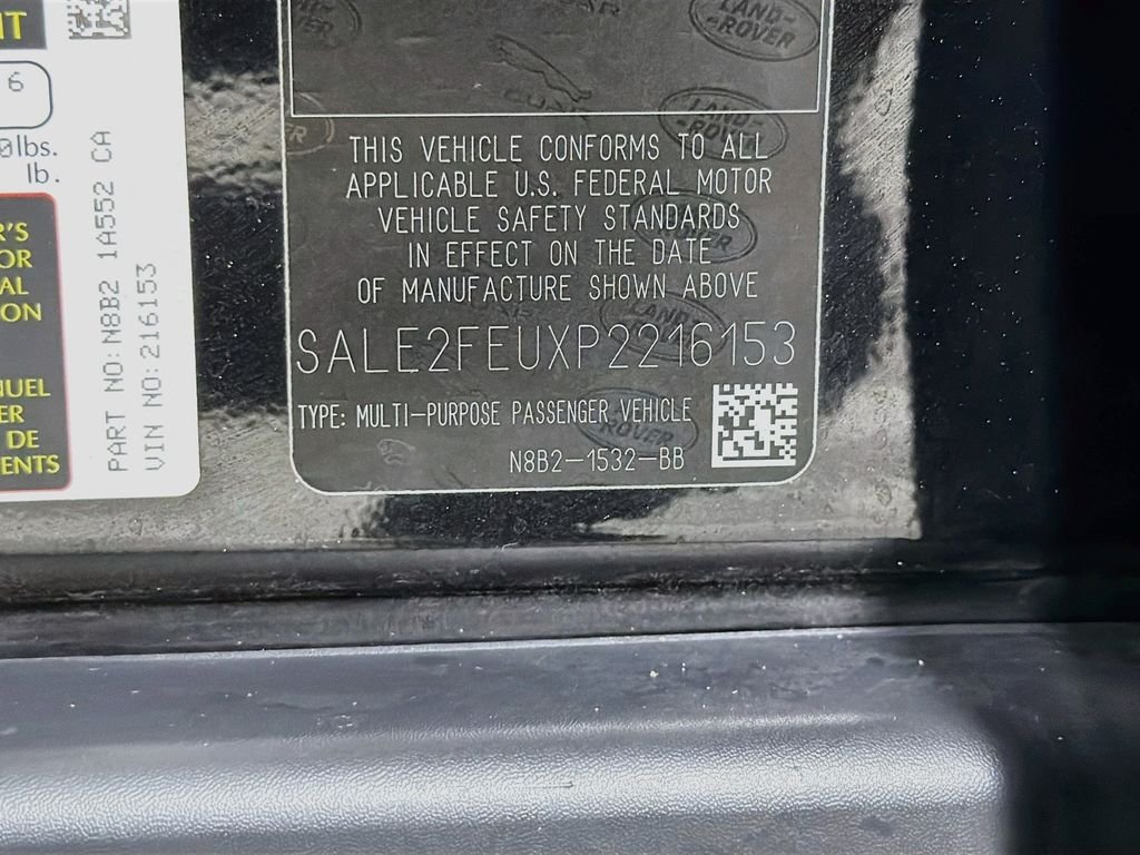 Certified Used 2023 Black Land Rover X-Dynamic SE image 35