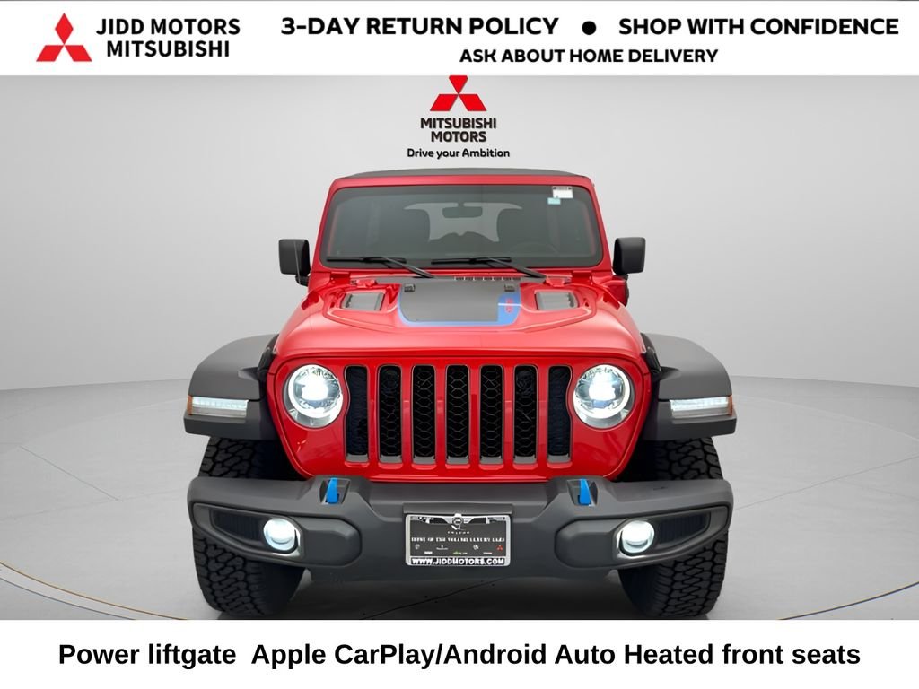 Used 2023 Jeep Wrangler 4xe Rubicon 4XE with VIN 1C4JJXR68PW642779 for sale in Des Plaines, IL