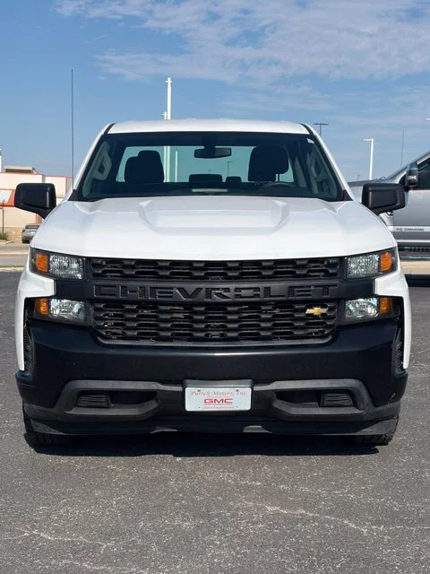 Used 2019 Chevrolet Silverado 1500 Work Truck with VIN 1GCRWAEH4KZ270373 for sale in Pleasanton, TX
