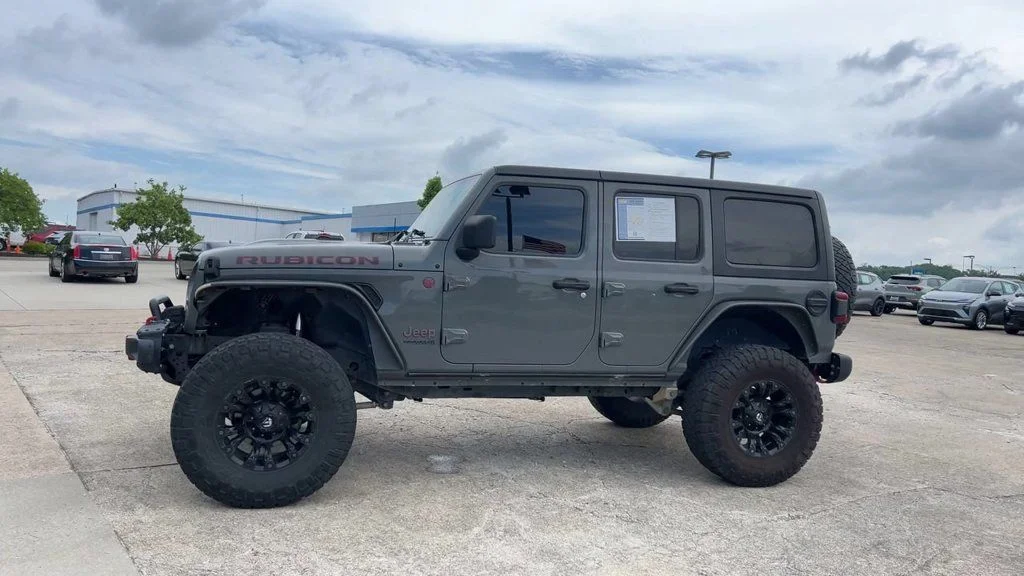 Used 2020 Gray Jeep Unlimited Rubicon image 4