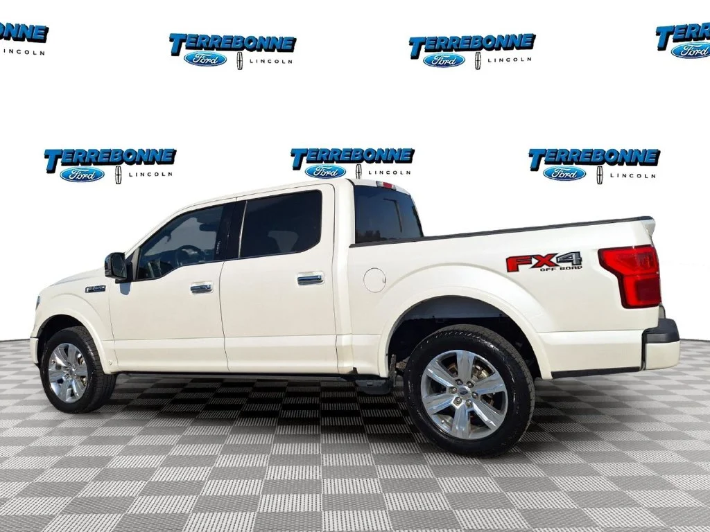 Certified Used 2019 White Platinum Clearcoat Metallic Ford Platinum image 7