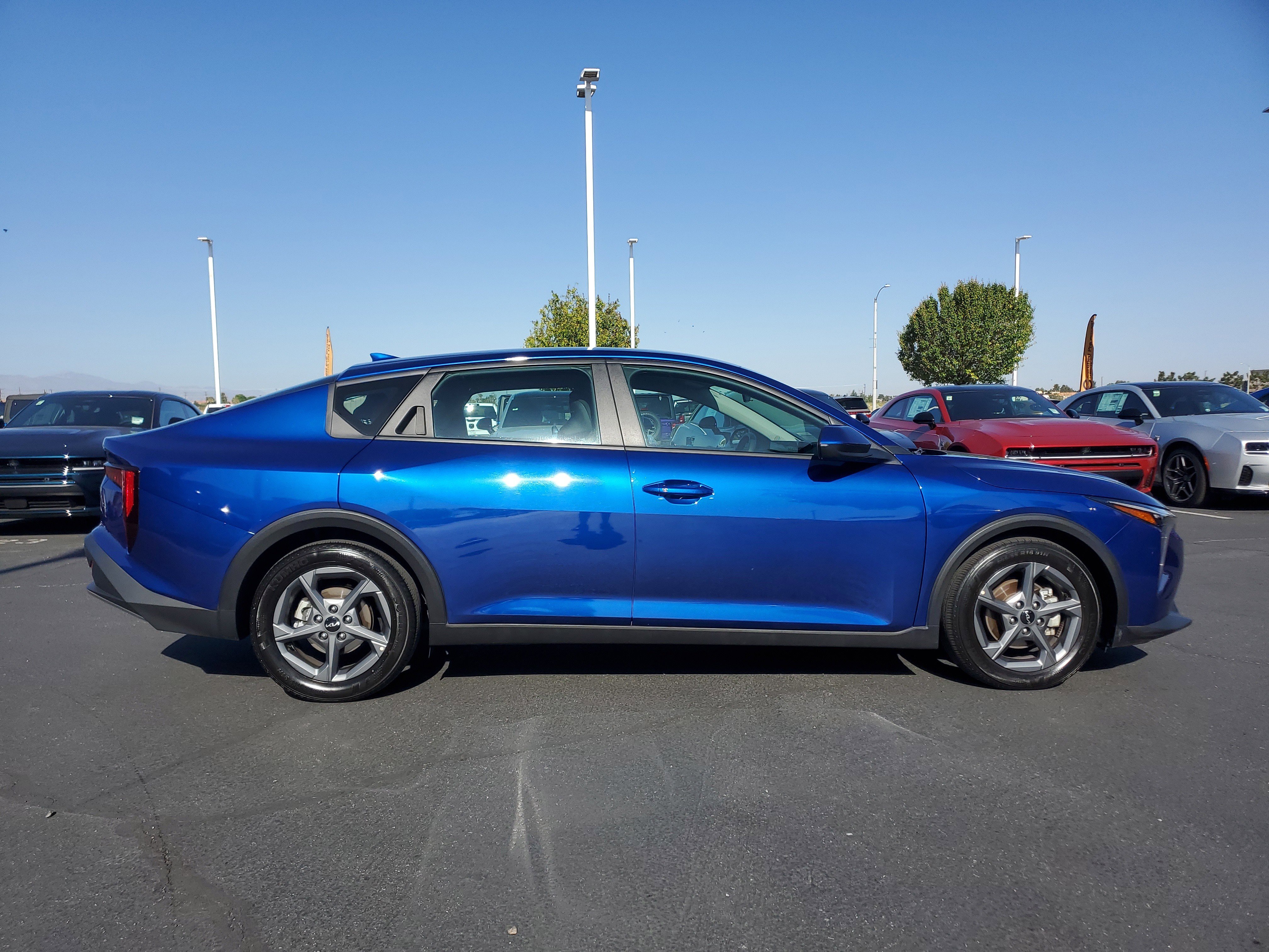 Used 2025 Blue Kia LXS image 2