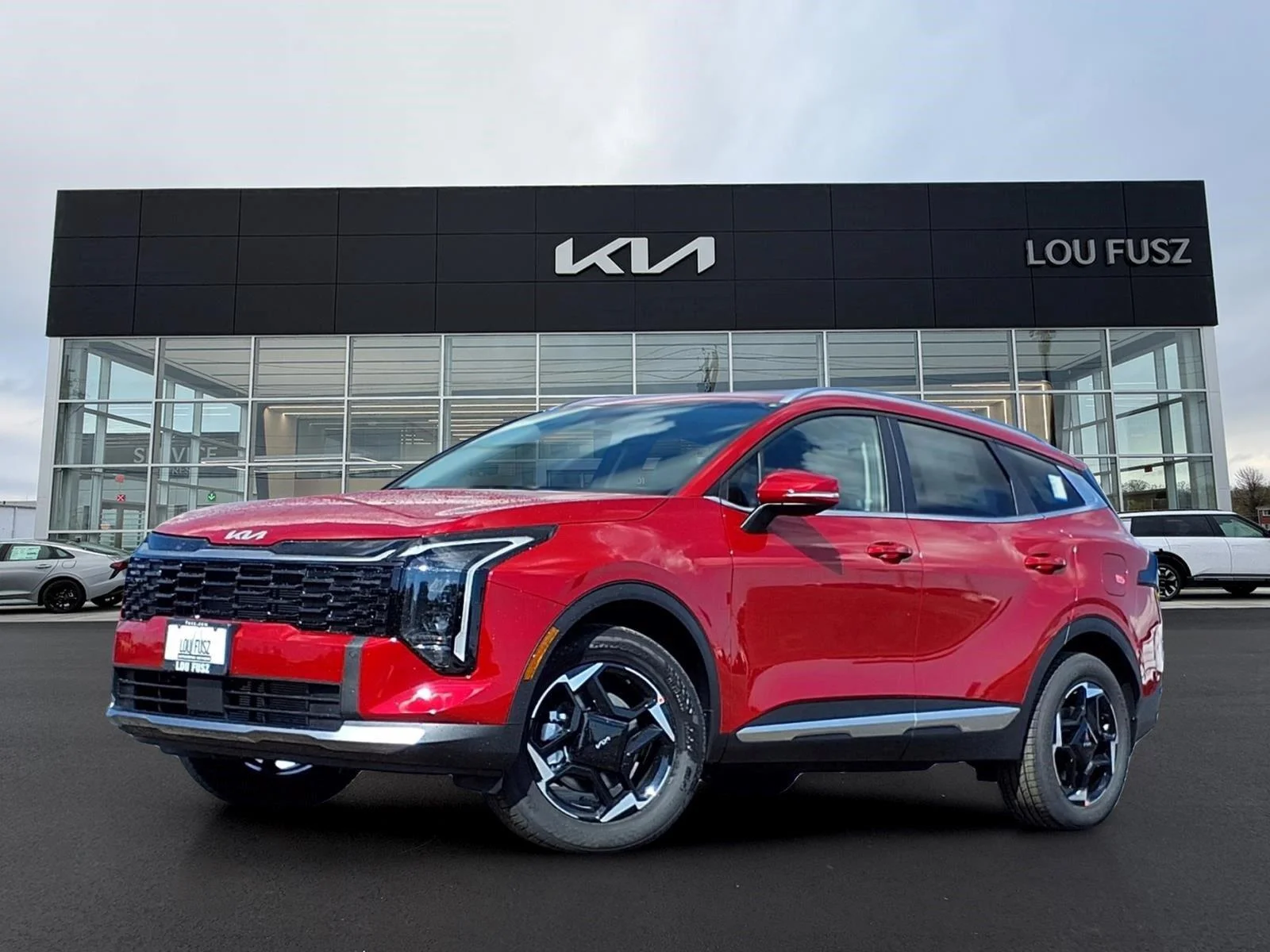 New 2027 Runway Red Kia EX image 1