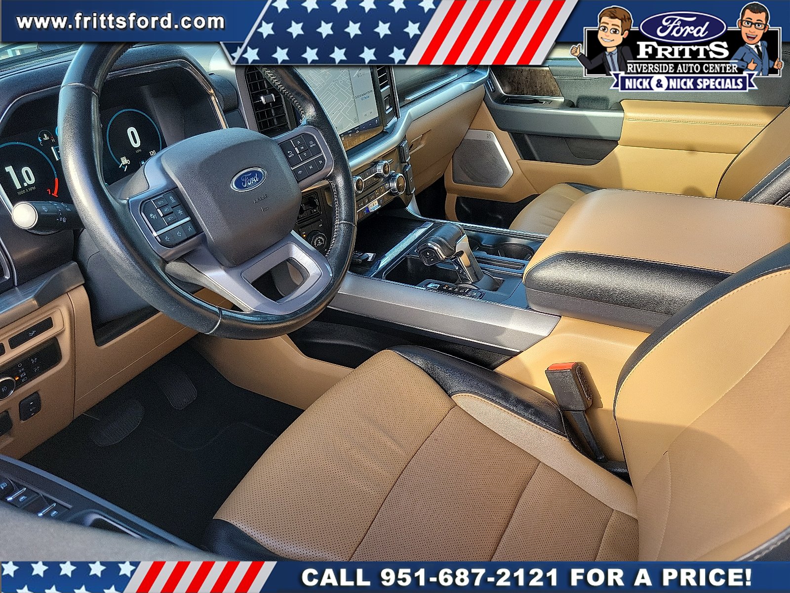Certified Used 2023 Gray Metallic Ford LARIAT image 4