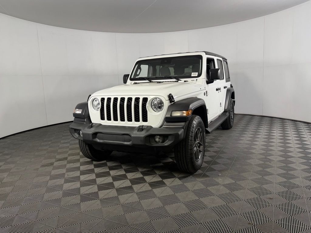 Certified Used 2024 White Jeep Sport S image 3