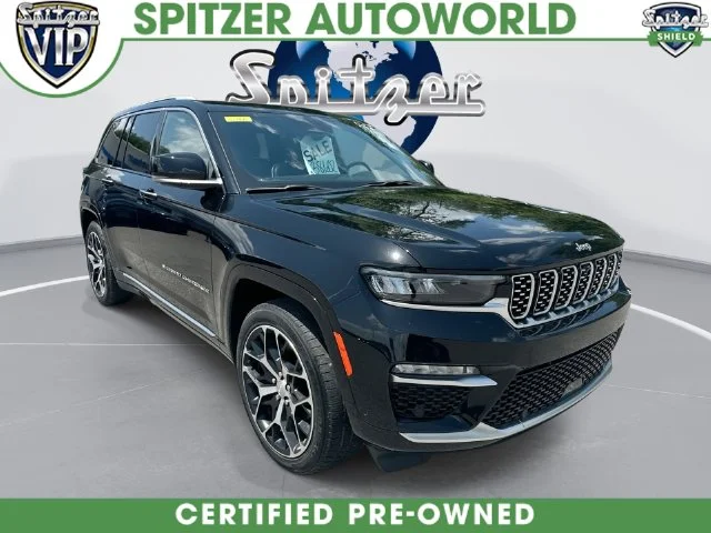 Used 2022 Black Jeep Summit Reserve image 1