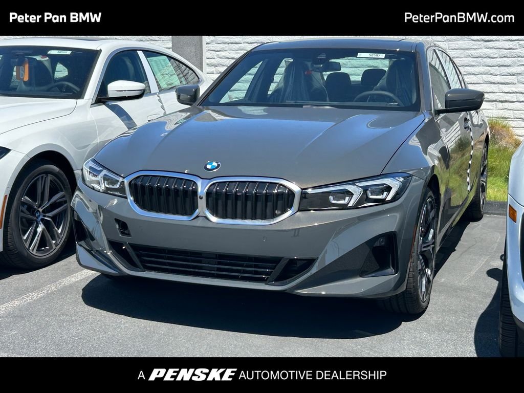 New 2026 Gray Metallic BMW 330i image 1
