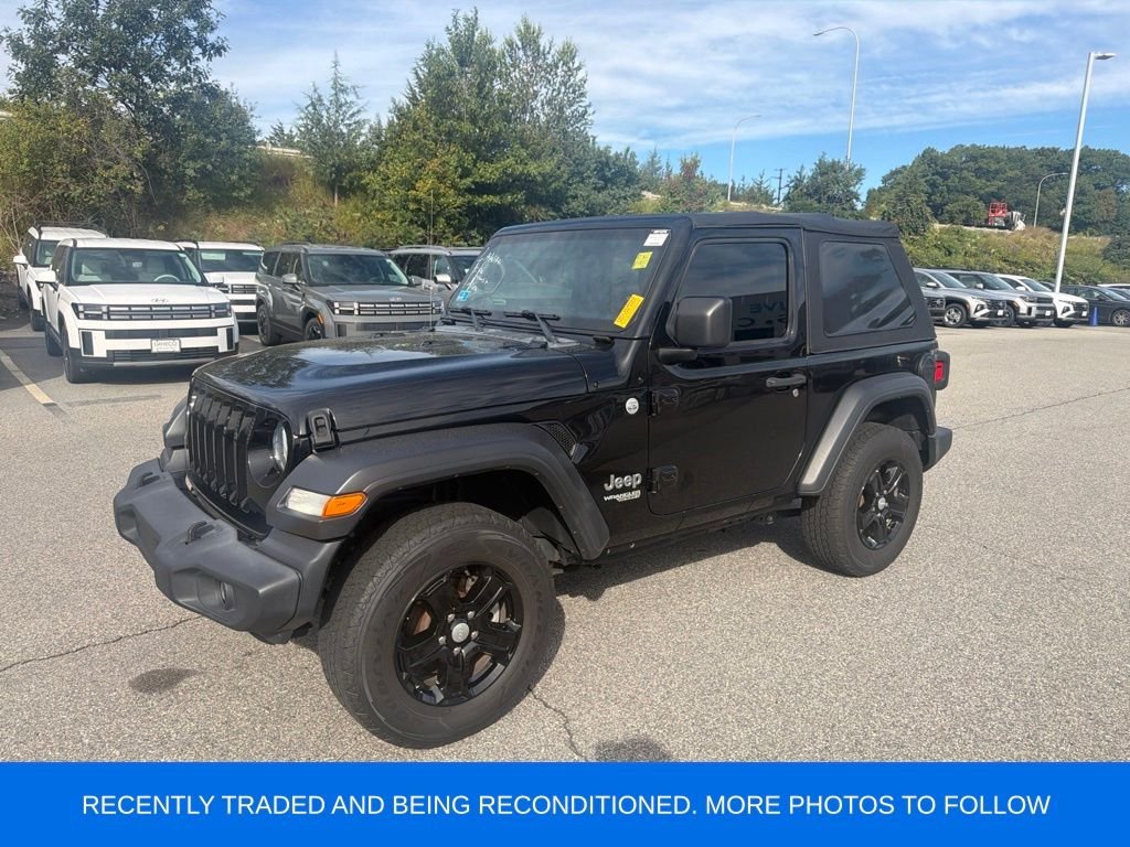 Used 2020 Black Jeep Sport S image 1