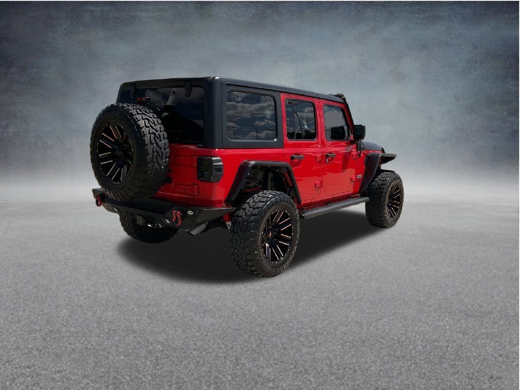 Used 2019 Red Jeep Unlimited Sport S image 7