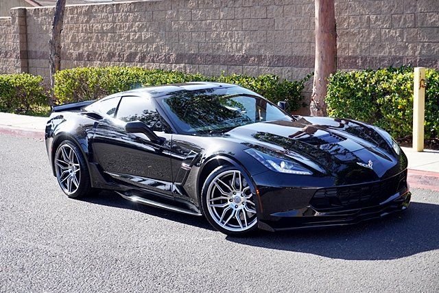 Used 2019 Black Chevrolet Grand Sport image 2