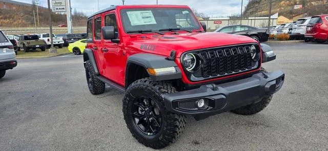 New 2026 Firecracker Red Clear-Coat Exterior Paint Jeep Willys image 2