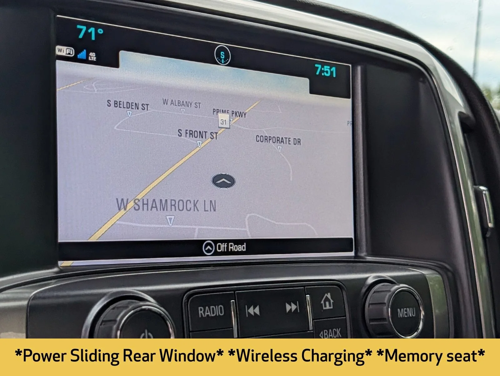 Used 2017 GRAPHITE METALLIC Chevrolet LTZ image 9