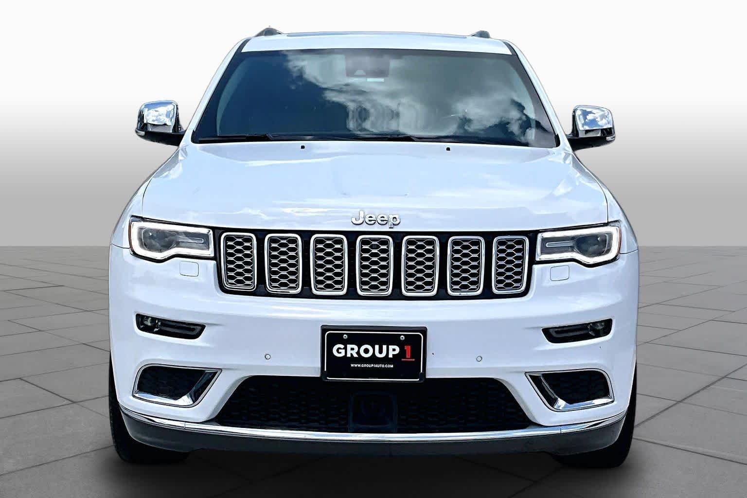 Used 2020 Bright White Clearcoat Jeep Summit image 4