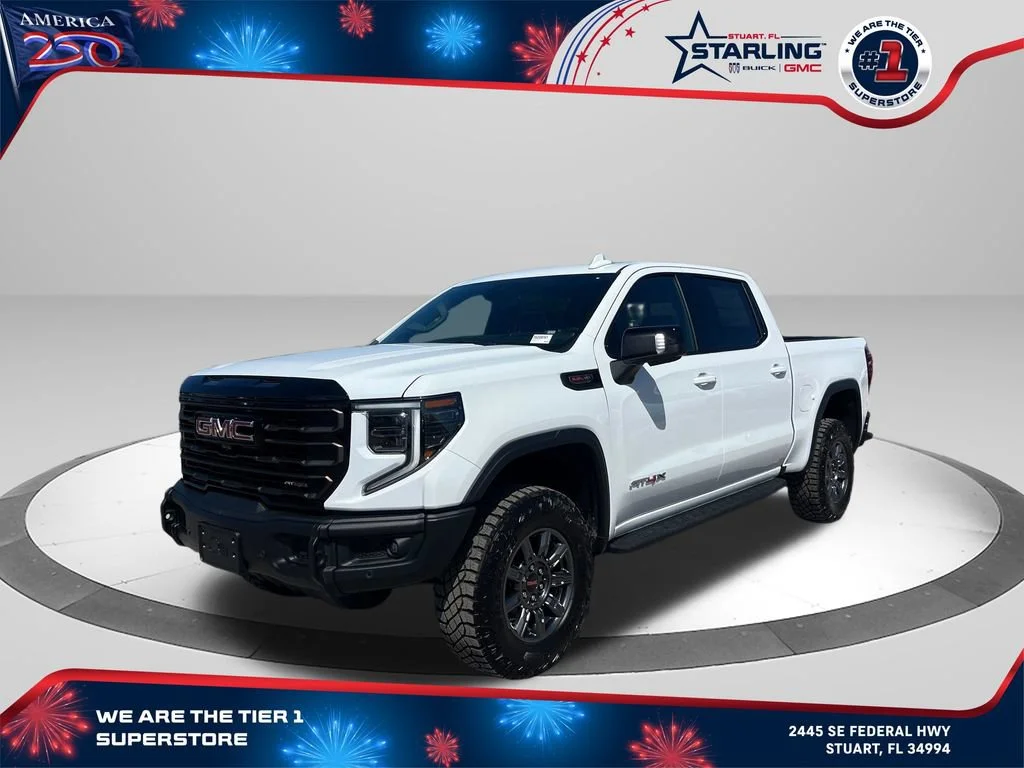 New 2026 Summit White GMC AT4X image 1