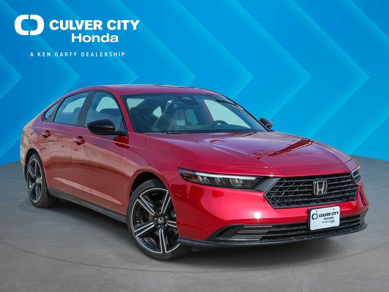 New 2026 Radiant Red Metallic Honda Sport image 1