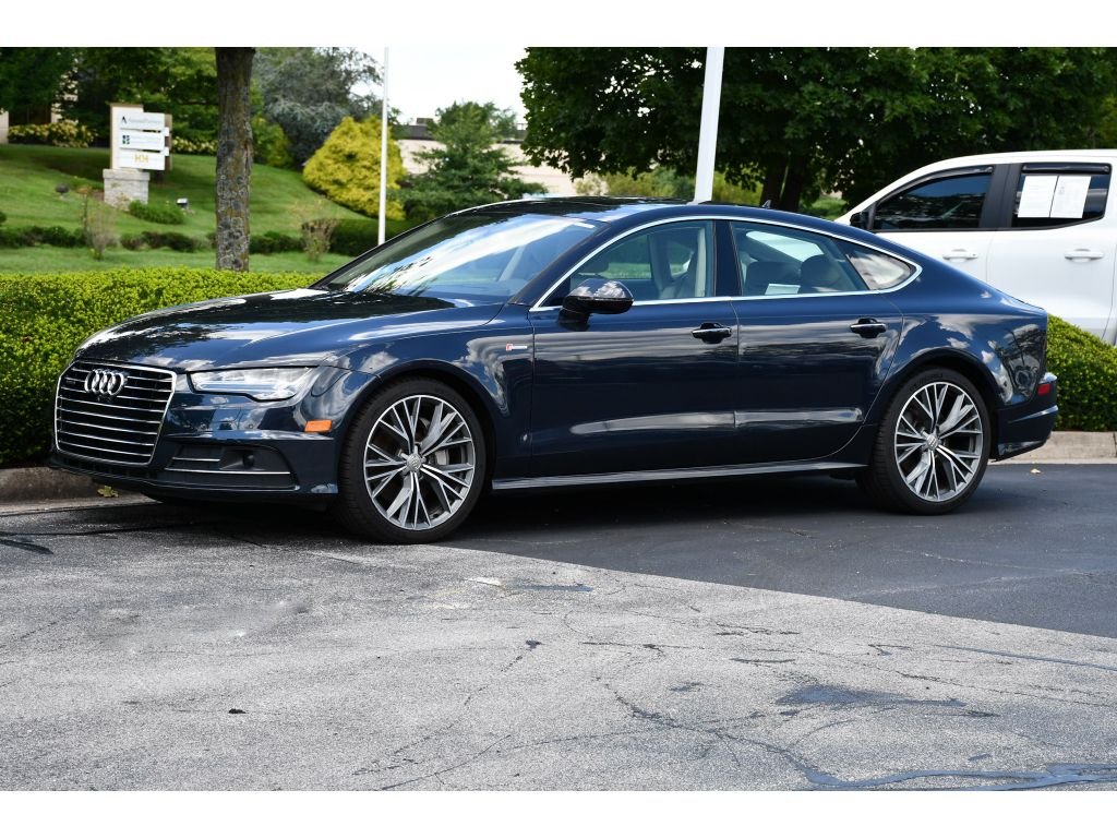 Used 2017 Moonlight Blue Metallic Audi Prestige image 8