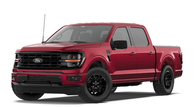 New 2026 Ruby Red Metallic Tinted Clearcoat Ford XLT image 1