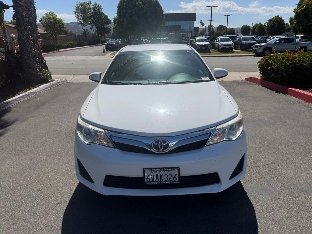 Used 2012 White Toyota LE image 2