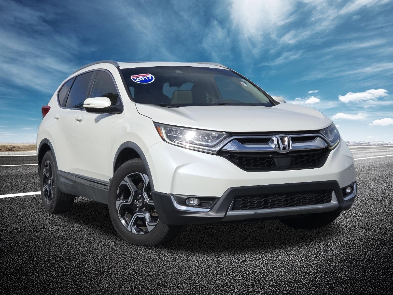 Used 2017 Honda CR-V Touring with VIN 5J6RW1H98HL015235 for sale in Brunswick, GA