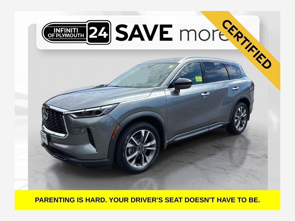 Certified Used 2023 Gray INFINITI LUXE image 1