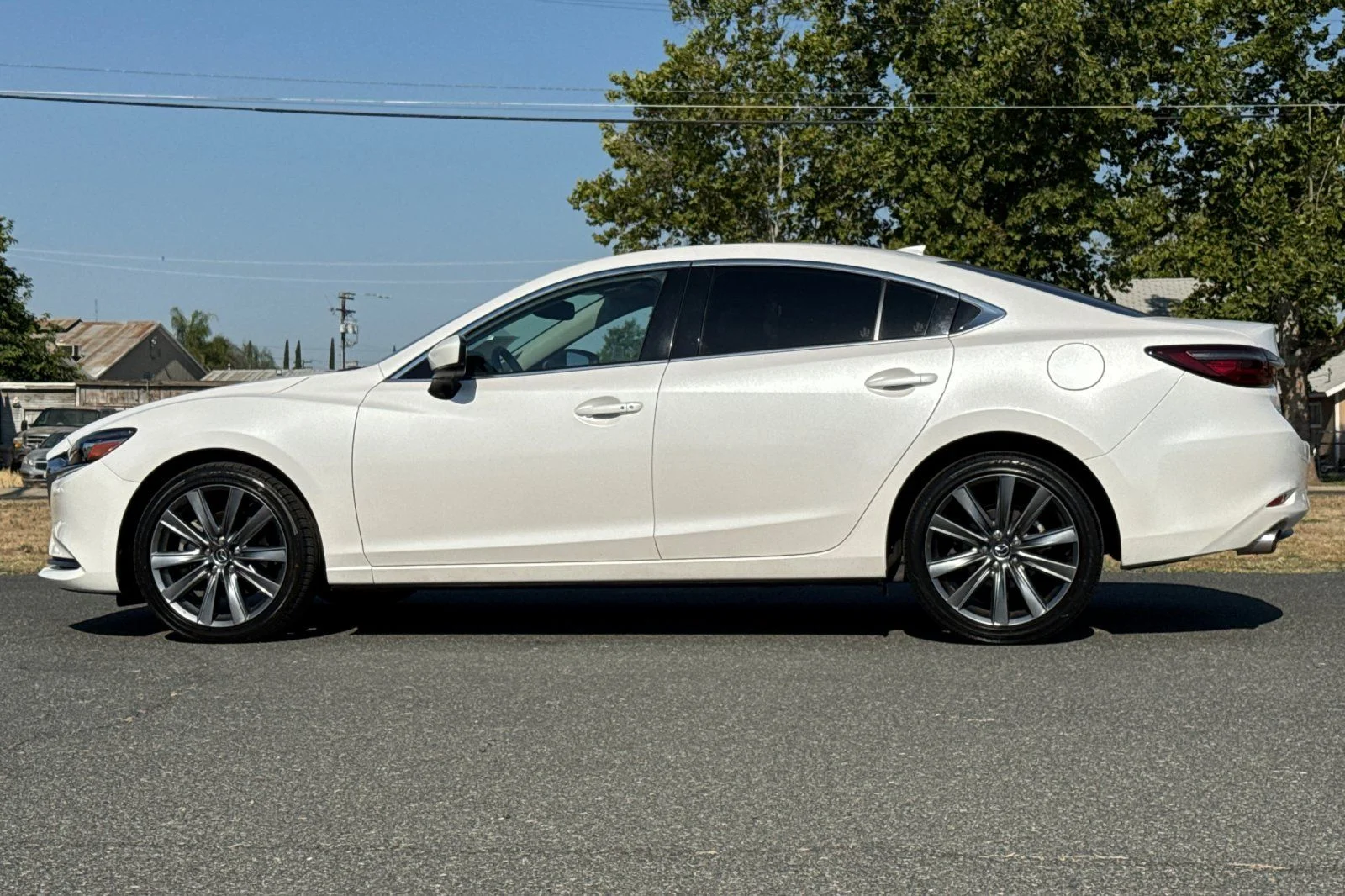 Used 2021 Snowflake White Pearl Mazda Grand Touring image 8