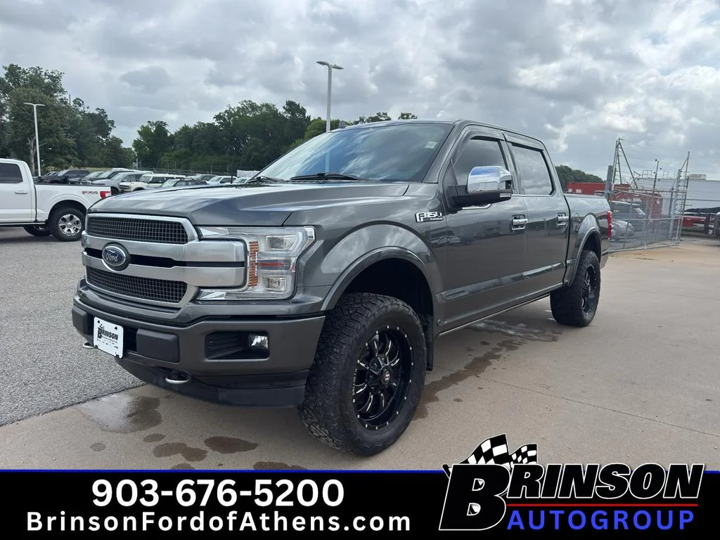 Used 2020 Magnetic Metallic Ford Platinum image 1