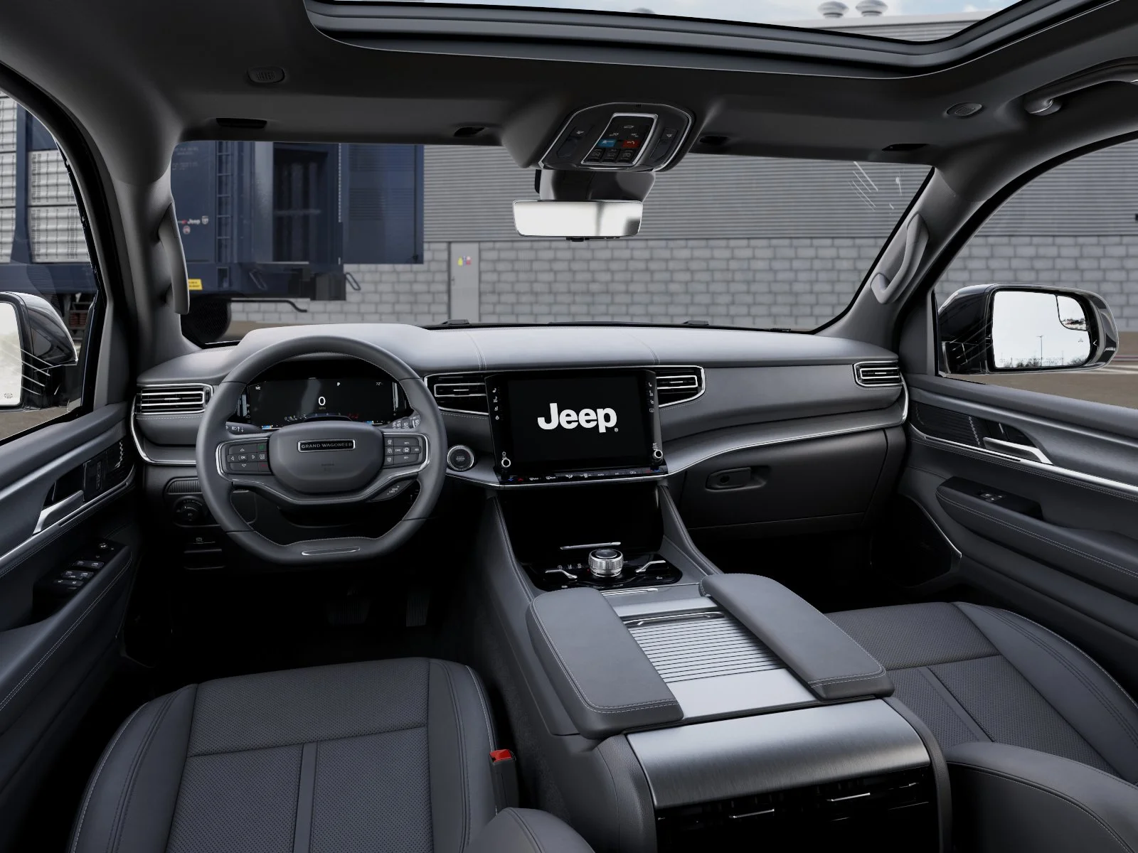 New 2026 Fathom Blue Pearl-Coat Exterior Paint (Late Availability) Jeep Grand Wagoneer image 8