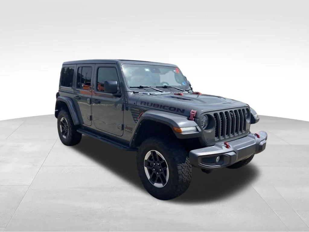 Used 2022 Gray Jeep Unlimited Rubicon image 9