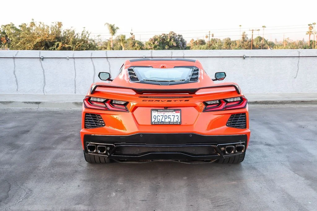Used 2020 Orange Chevrolet Stingray image 8