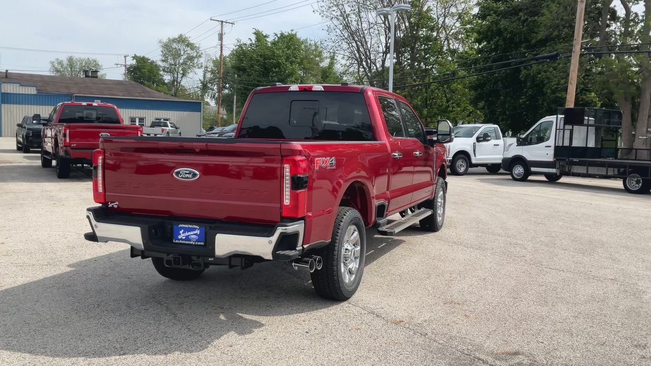 New 2026 Ruby Red Metallic Tinted Clearcoat Ford F-250® Lariat® image 4