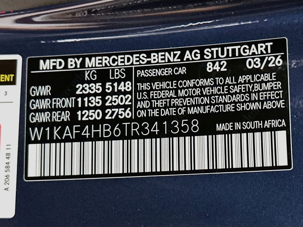 New 2026 Twilight Blue Metallic Mercedes-Benz C 300 image 32