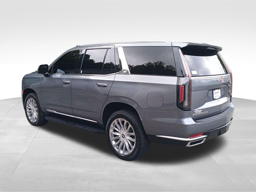 Used 2021 Gray Cadillac Premium Luxury image 3
