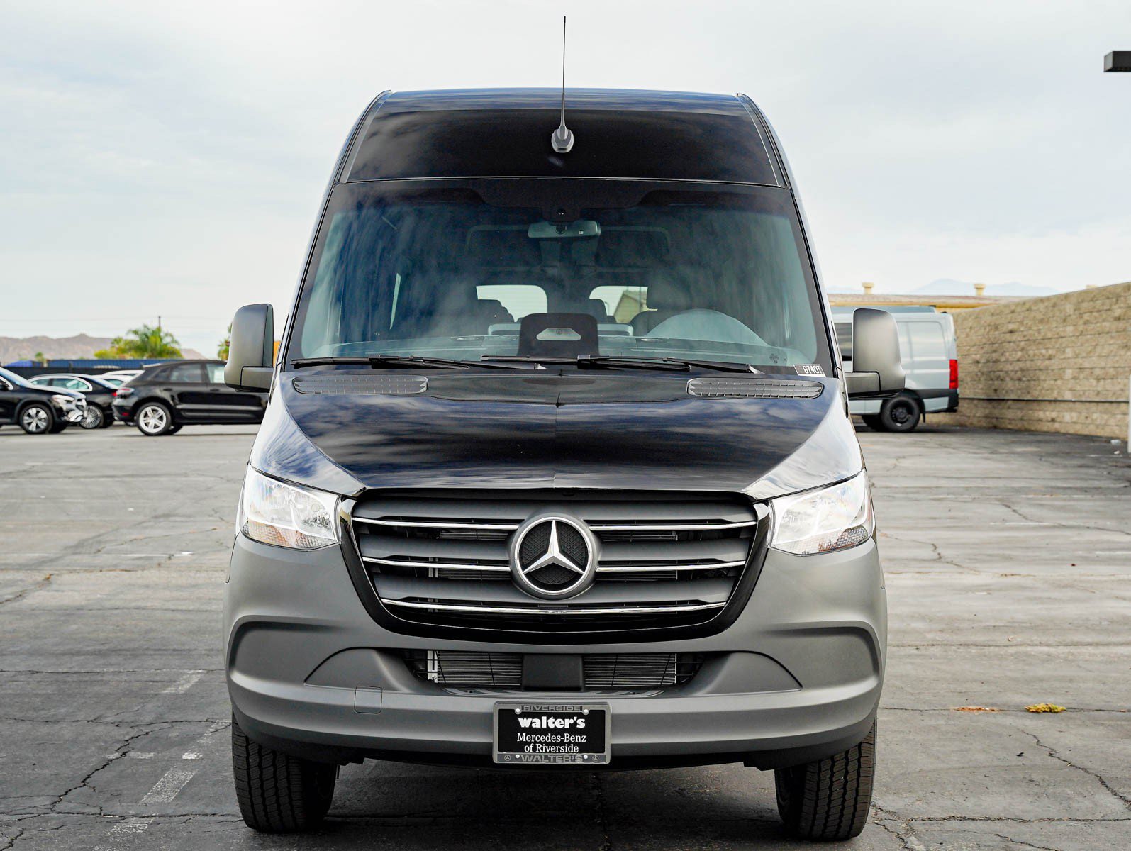 New 2026 Jet Black Mercedes-Benz 2500 High Roof I4 Diesel 170 RWD image 2