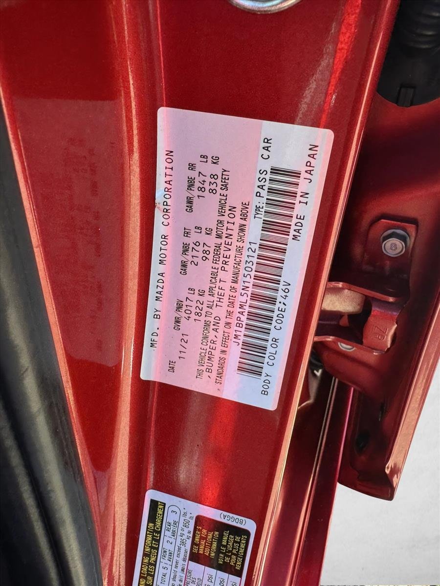 Certified Used 2022 Soul Red Crystal Metallic Mazda Premium image 23