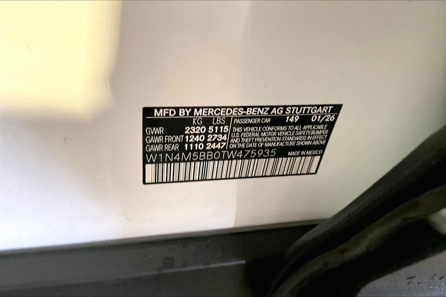 New 2026 Polar White Mercedes-Benz AMG® GLB 35 image 12