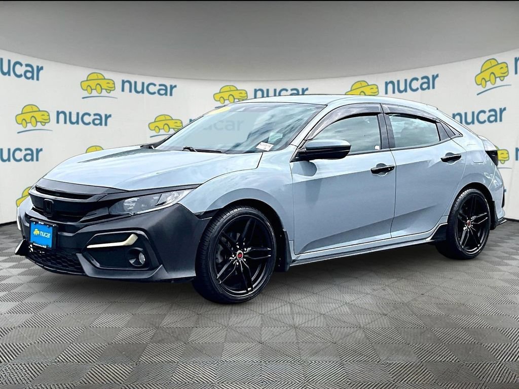 Used 2021 Gray Honda Sport image 3