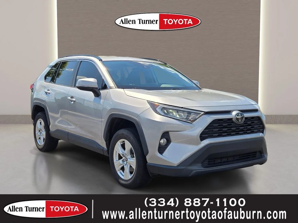 Used 2021 Silver Toyota XLE image 1