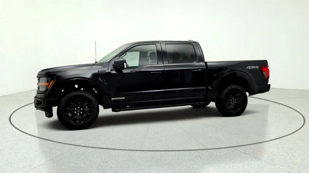 Used 2025 Agate Black Metallic Ford XLT 4WD SuperCrew 5.5