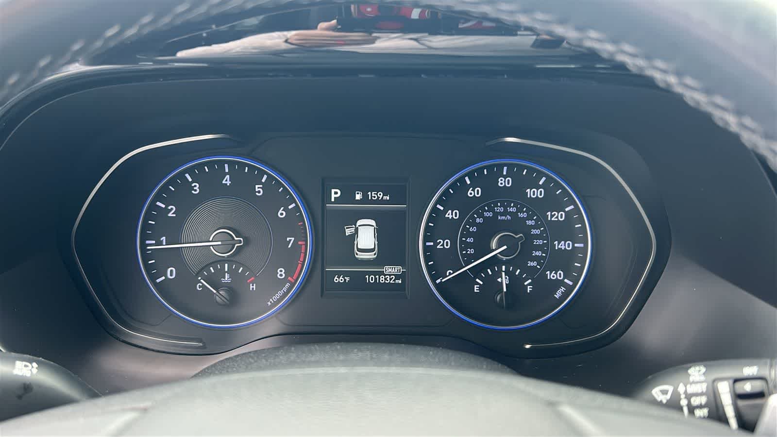Used 2021 Hyper White Hyundai SEL image 21