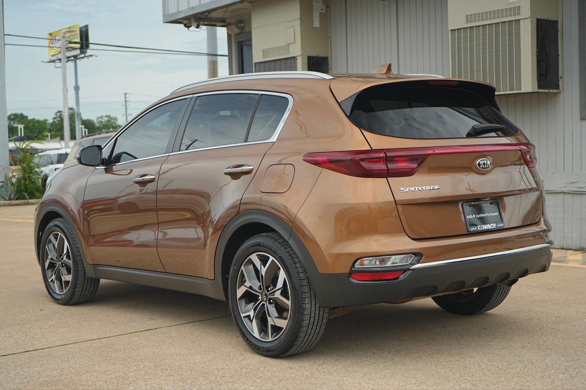 Used 2020 Burnished Copper Kia EX image 3