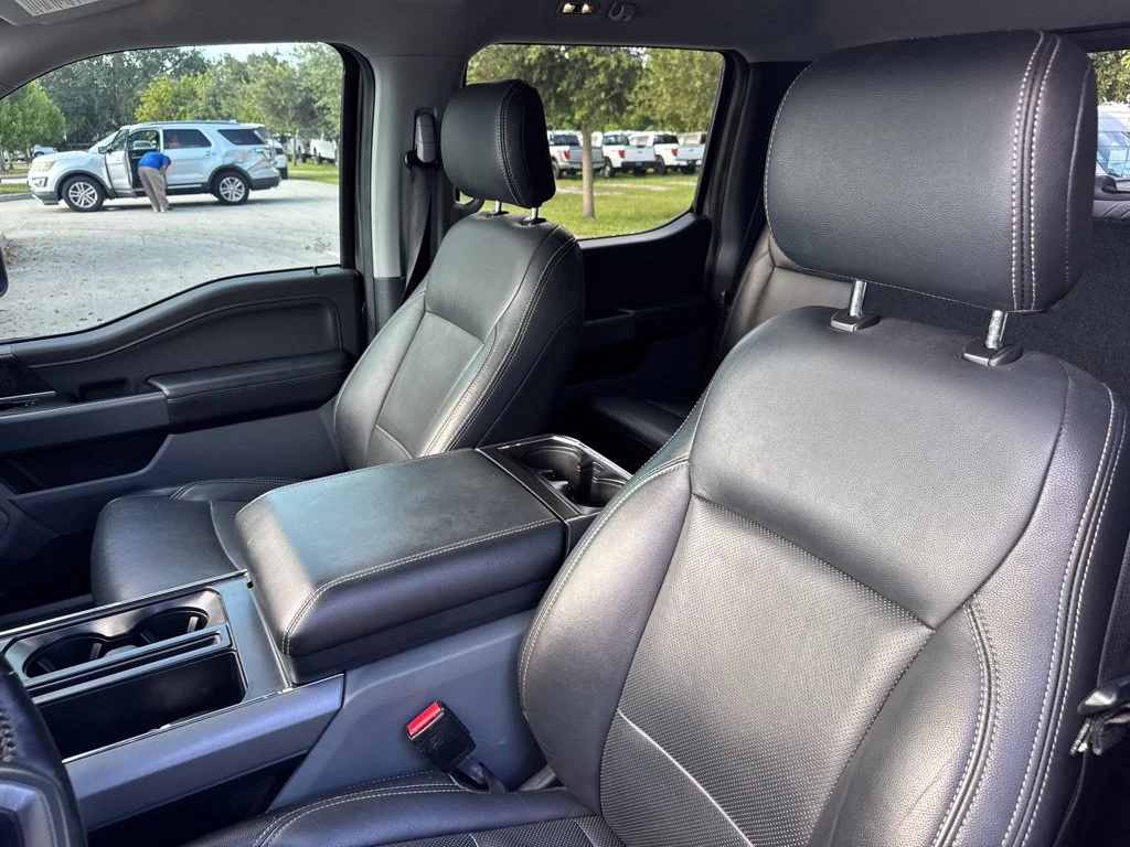 Certified Used 2022 Gray Metallic Ford XLT image 7