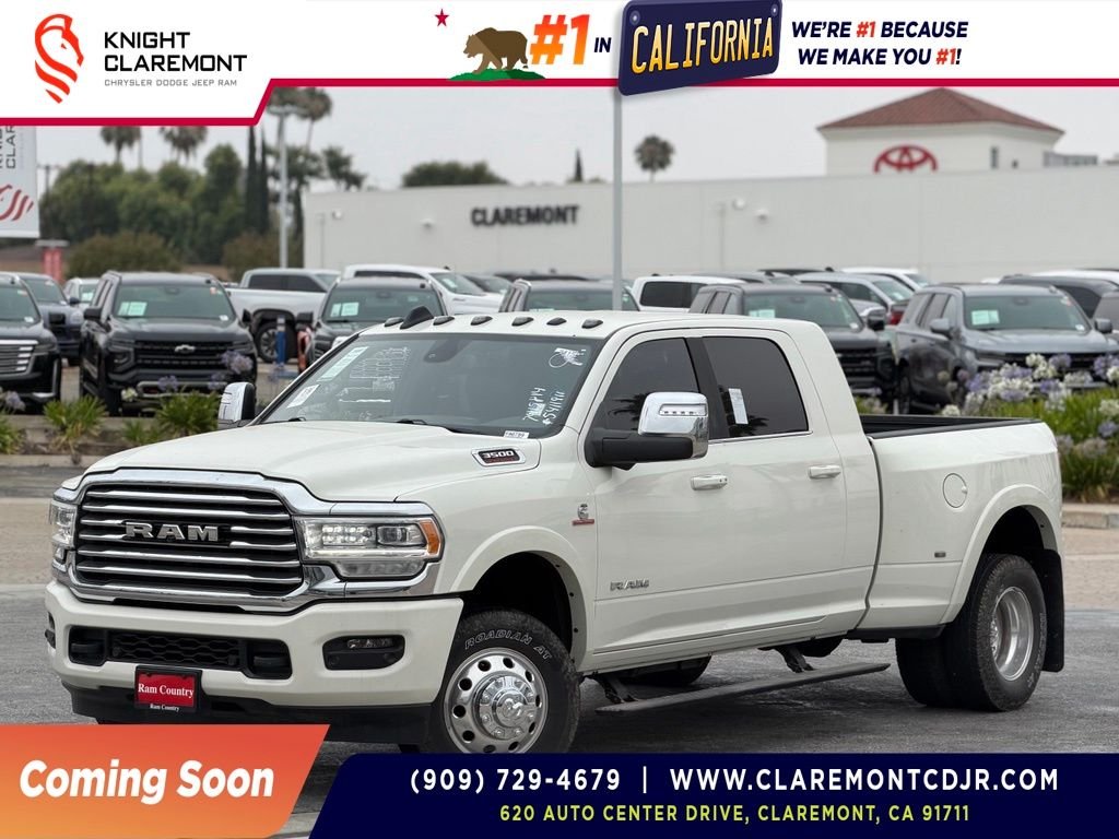 Used 2024 Pearl White Ram Limited Longhorn image 1