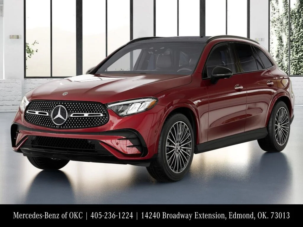 New 2026 Red Mercedes-Benz GLC 300 image 1