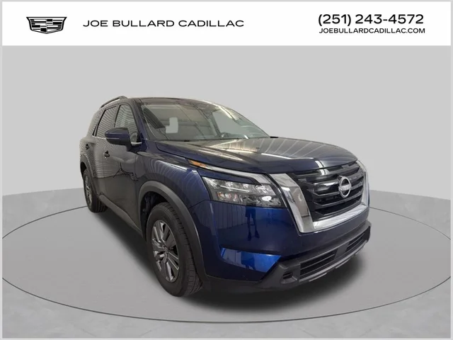 Used Deep Ocean Blue Pearl 2024 Nissan Pathfinder in Mobile, AL