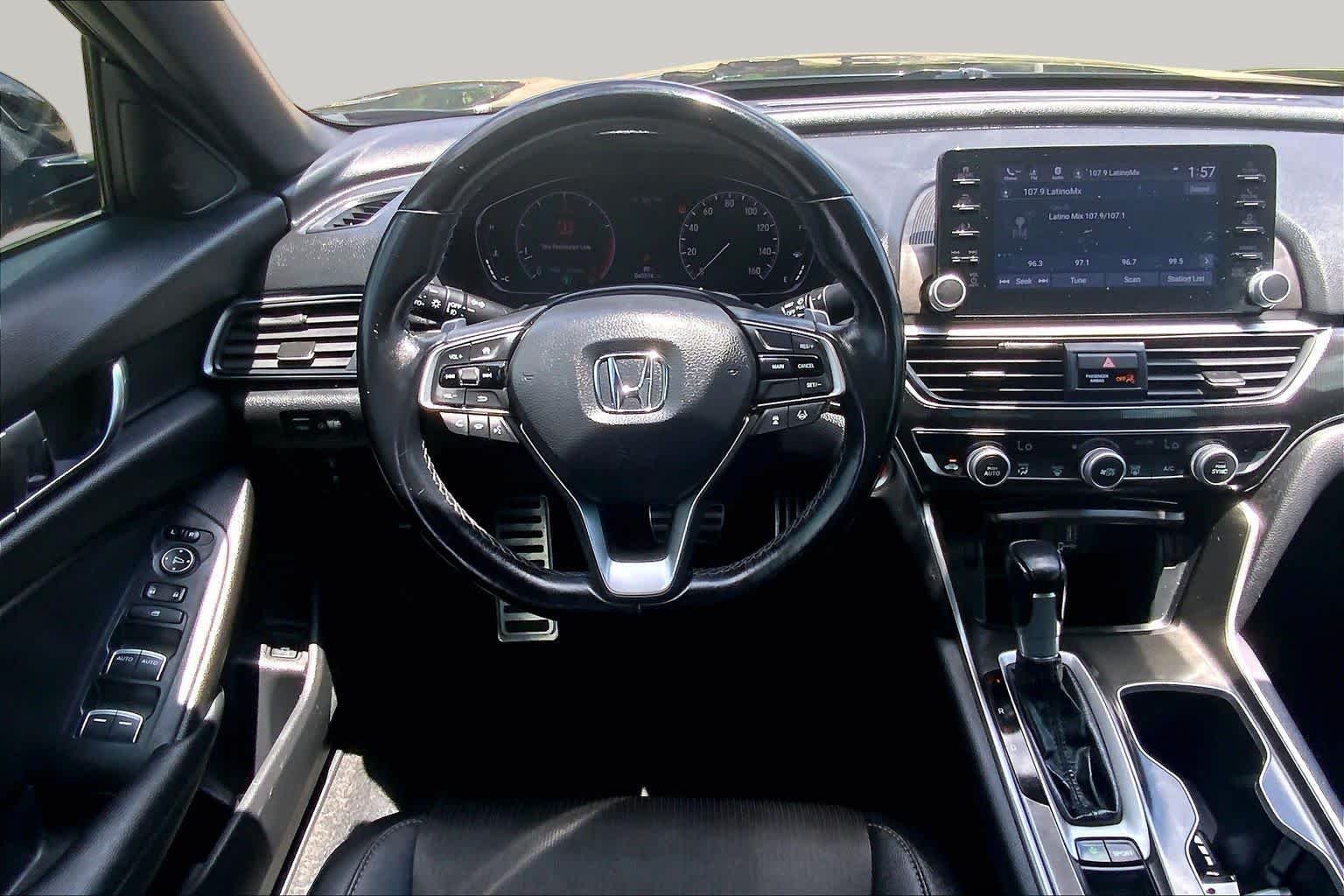 Used 2020 Crystal Black Pearl Honda Sport image 6