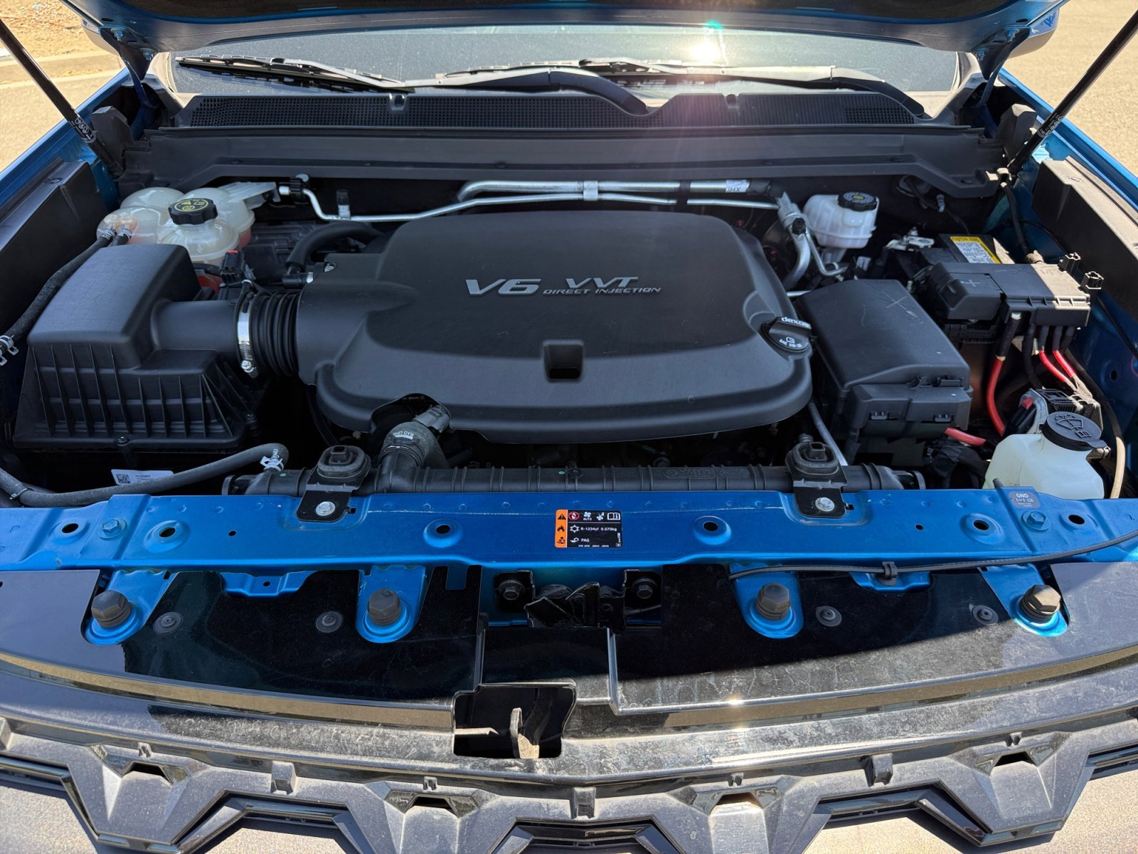 Used 2021 Bright Blue Metallic Chevrolet ZR2 image 20