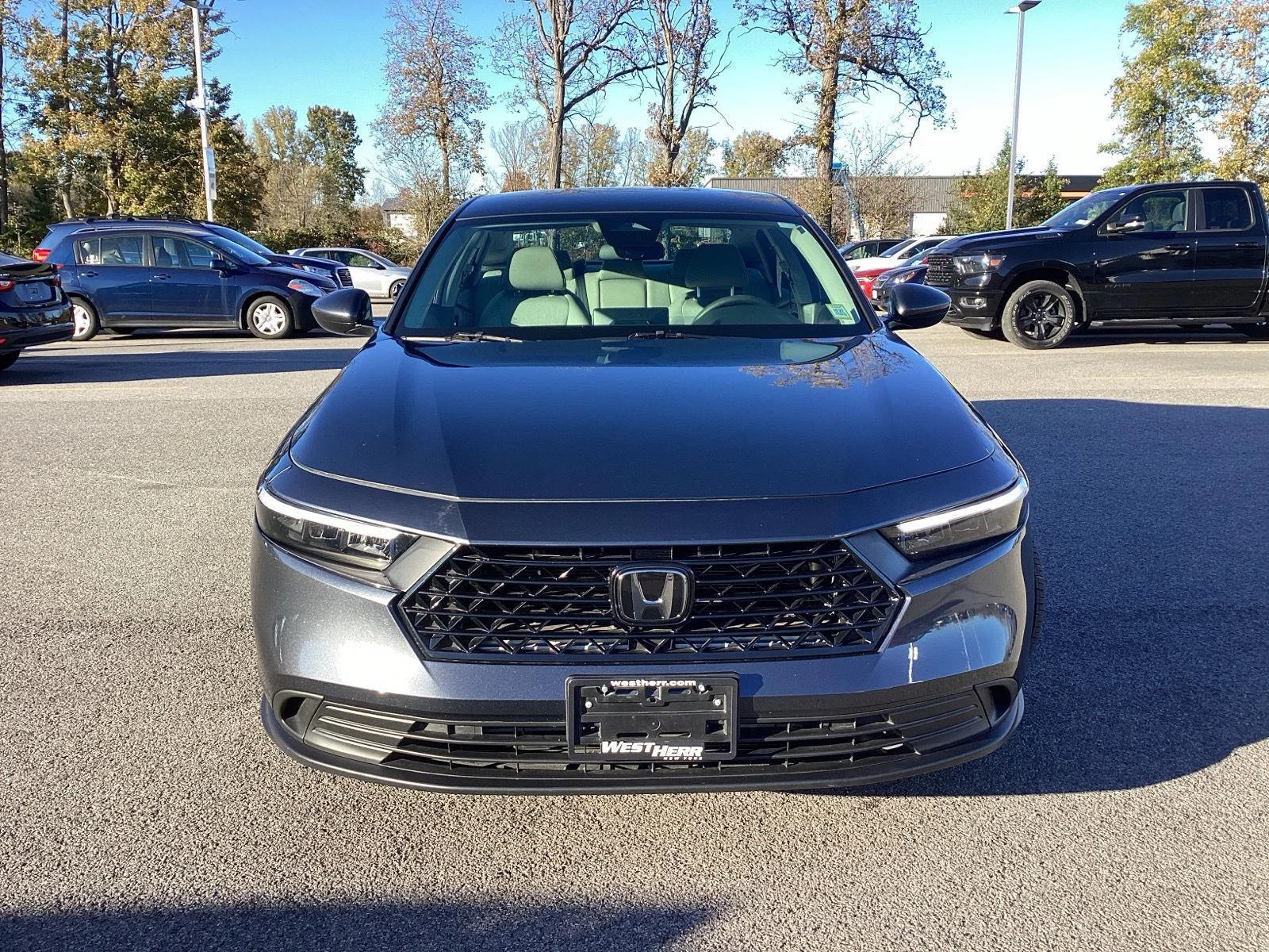 Used 2024 Meteorite Gray Metallic Honda LX image 2